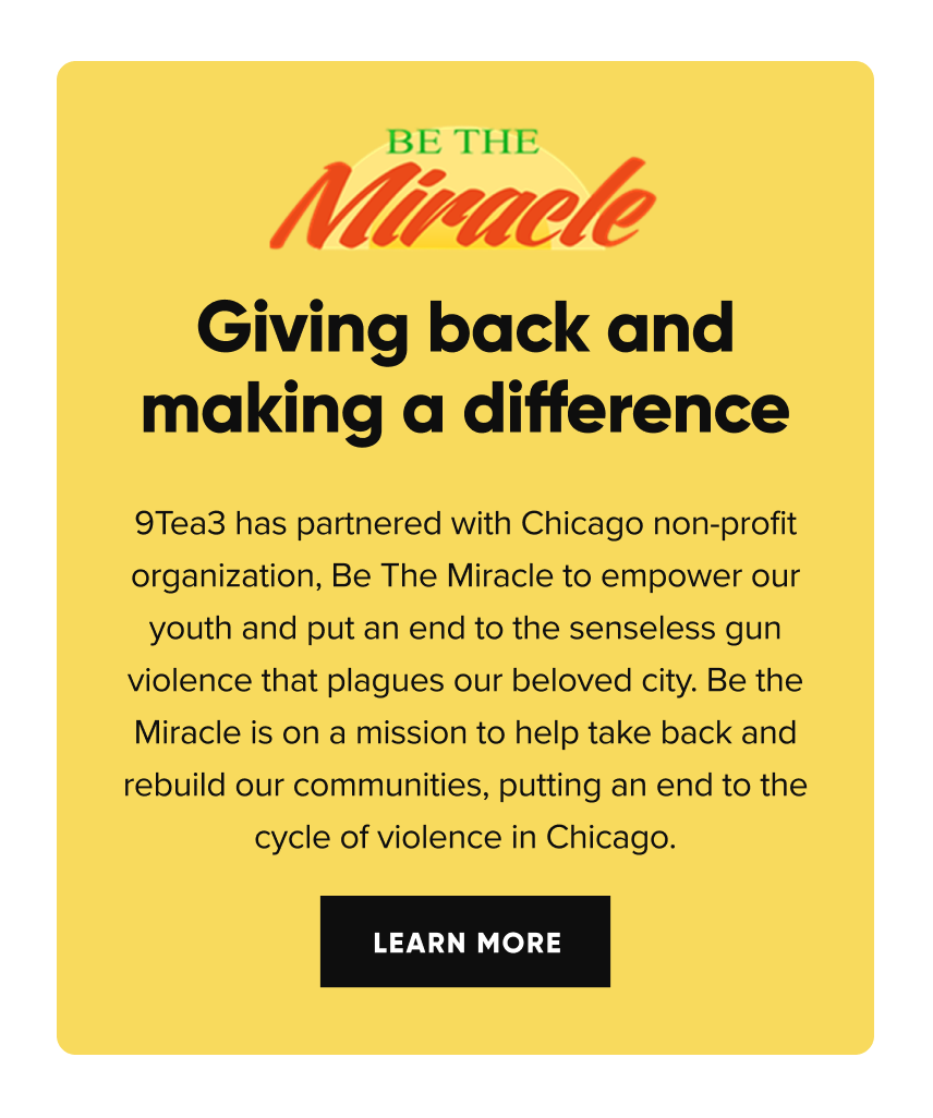 A banner image promoting the non-profit organization, Be the Miracle